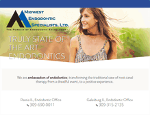 Tablet Screenshot of midwest-endo.com